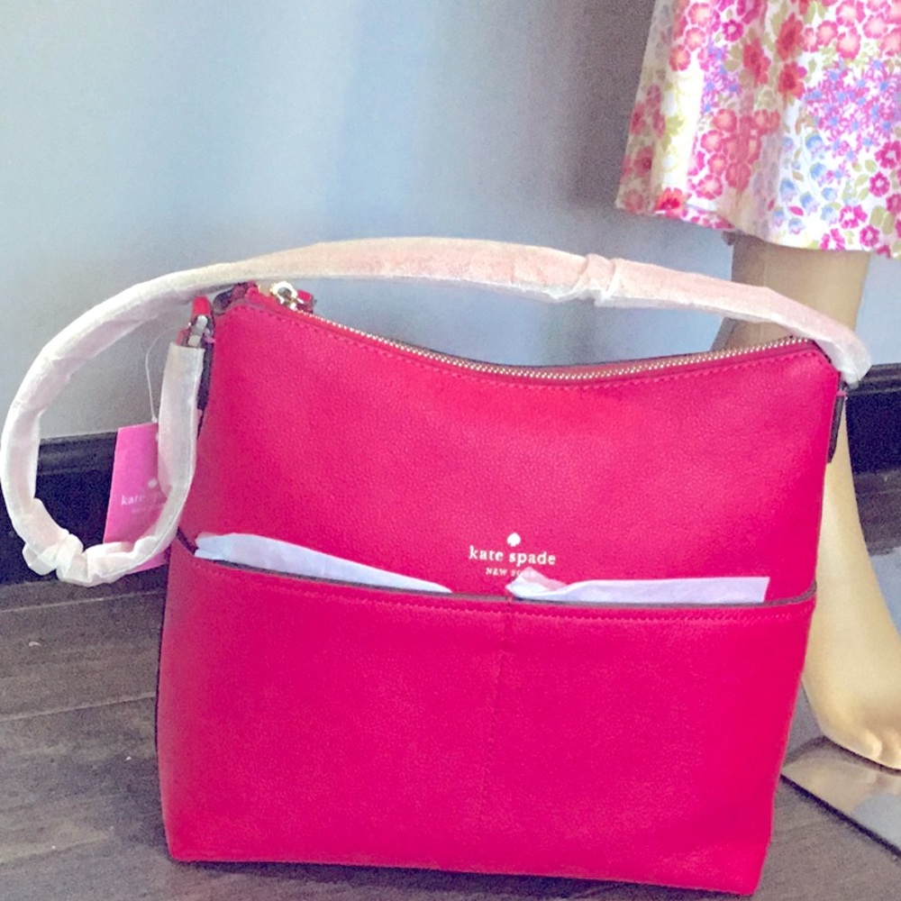 Kate Spade Hot Pink Purse w/dust bag